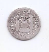 ESPAÑA FERNANDO VI AÑO 1753 1/2 REAL